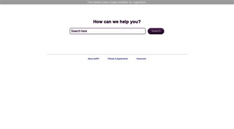 dotPH domains available portal .